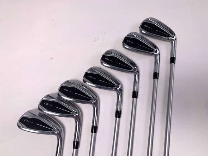 TaylorMade Qi Iron Set 5-PW+AW Fujikura Speeder NX 40g Ladies Graphite Womens RH