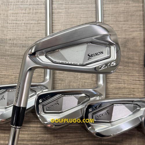 Left-Handed 2025 Srixon ZXi5 Iron Set 5-AW /  DG Tour Issue, X Stiff (1)
