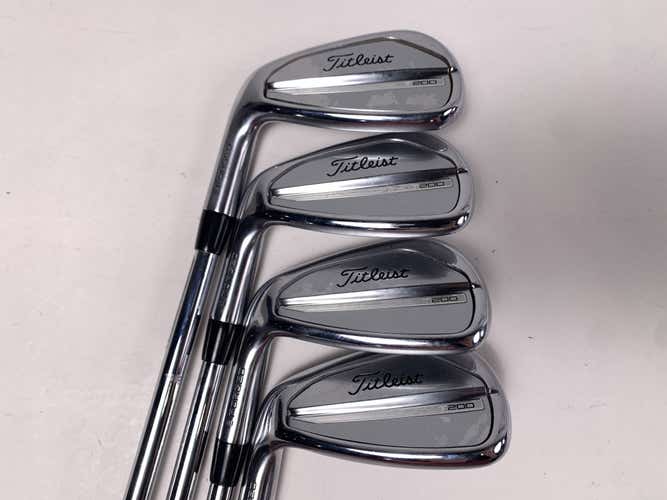 Titleist T200 2023 Iron Set 8-PW+48* N.S. Pro Zelos 7 Regular Steel Mens LH