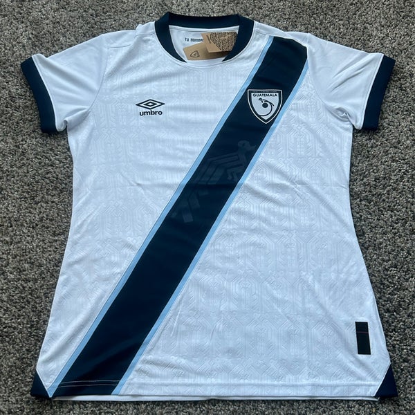 Umbro Men's Guatemala Home Soccer Jersey 2025 White Mens Size XL
