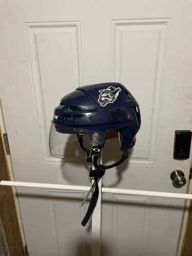 CCM Pro Stock Vector V08 Helmet w/ Oakley Visor Hartford Wolfpack