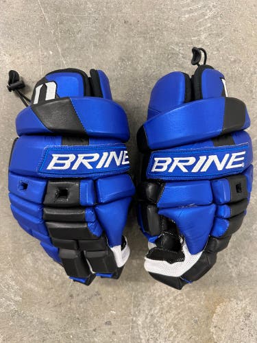 *BRAND NEW* Duke University Brine X Factor Lacrosse Gloves (New)