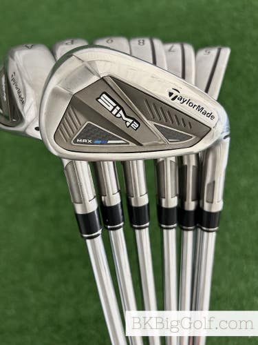 Taylormade Sim 2 Max Iron Set 5-A / KBS Max MT 85 Stiff +2
