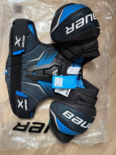 Men's Large Intermediate Bauer X Shoulder Pads (New)