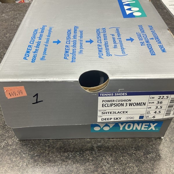 Womens Yonex Eclipsion 3 Size 6 Tennis Shoes