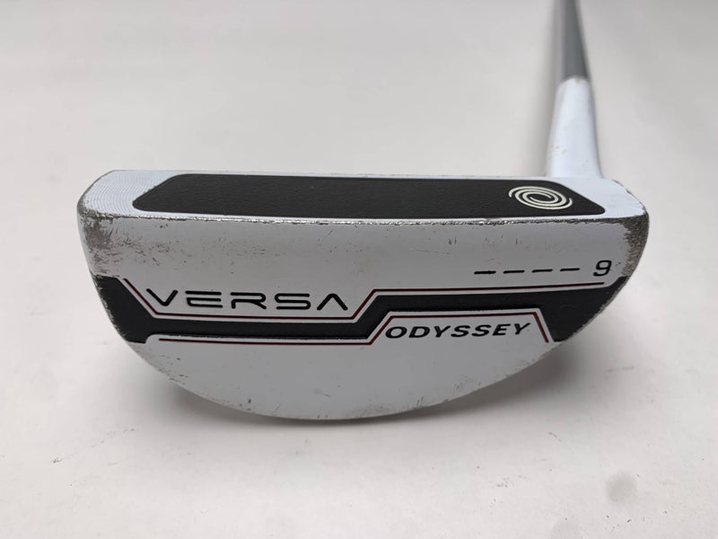 Odyssey Versa 9 White Black White Putter 34.5" Mens RH