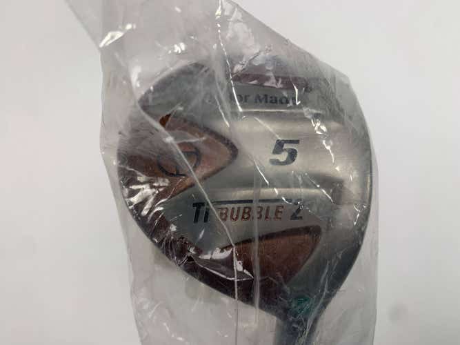 TaylorMade Ti Bubble 2 5 Fairway Wood 18* Bubble 2 80g Regular RH - NEW