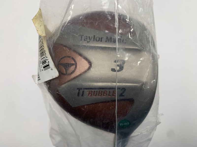 TaylorMade Ti Bubble 2 3 Fairway Wood 15* Bubble 2 80g Regular RH -NEW