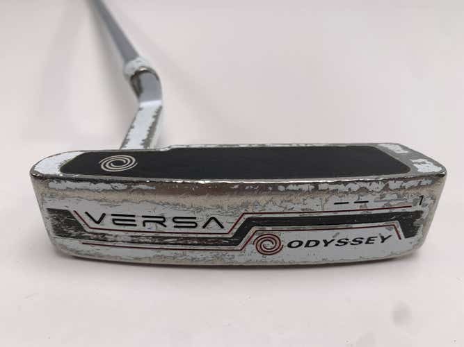 Odyssey Versa 1 White Black White Putter 35" Mens LH