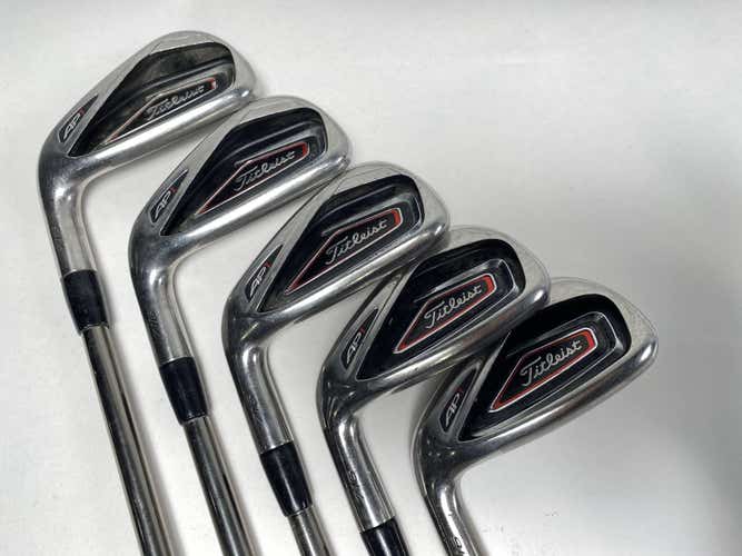 Titleist 716 AP1 Iron Set 5-9 UST Mamiya Recoil F3 65g Regular Graphite Mens LH