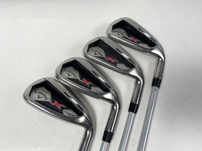 Callaway X Hot 19 Iron Set 6-9 X Hot 75g Regular Graphite Mens RH