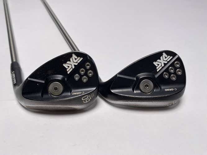 PXG 0311 Milled Sugar Daddy II Black Wedge Set 54* 10 60* 10 SteelFiber Regular