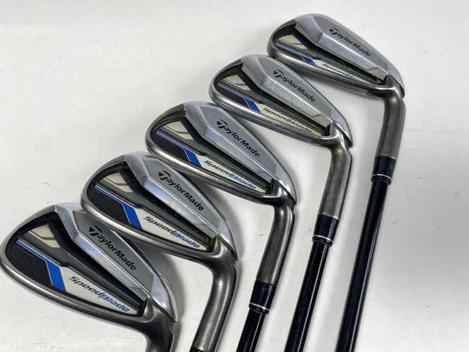 TaylorMade Speedblade Iron Set 5-9 Matrix 65g Regular Graphite Mens RH