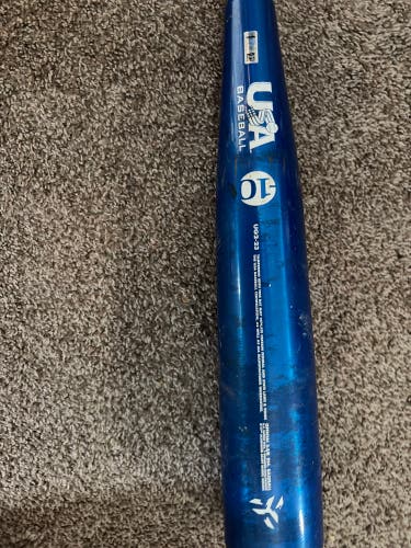 2023 DeMarini The Goods Hybrid USABat Certified Bat (-10) 21 oz 31" (Used)