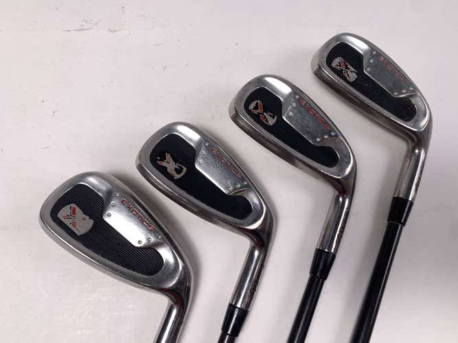Tour Edge Exotics EX-3 Iron Set 6-9 Gram'an CF310 Regular Graphite Mens RH