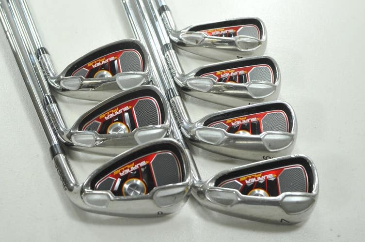 TaylorMade Burner Plus 4-PW Iron Set Regular Flex Right Steel # 210822