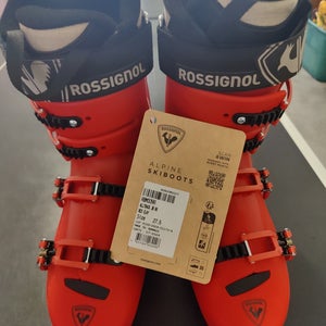 Mondo 27 & 27.5 Rossignol All Mountain Alltrack 80 Jr Ski Boots Medium Flex