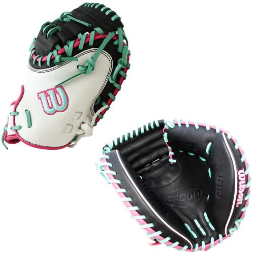 WILSON A1000 CM31 SECRET MENU RHT 31" CATCHER'S TRAINING MITT WBW10430131 (New)