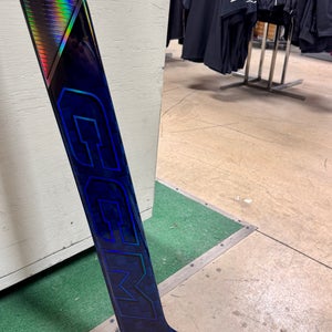 Blue Senior CCM Vizion Regular Goalie Stick 24" P4 Paddle (New)