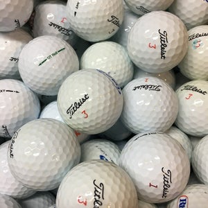 36 Assorted Near Mint AAAA  Titleist golf balls...DT's, NXT's, Vg's, and more