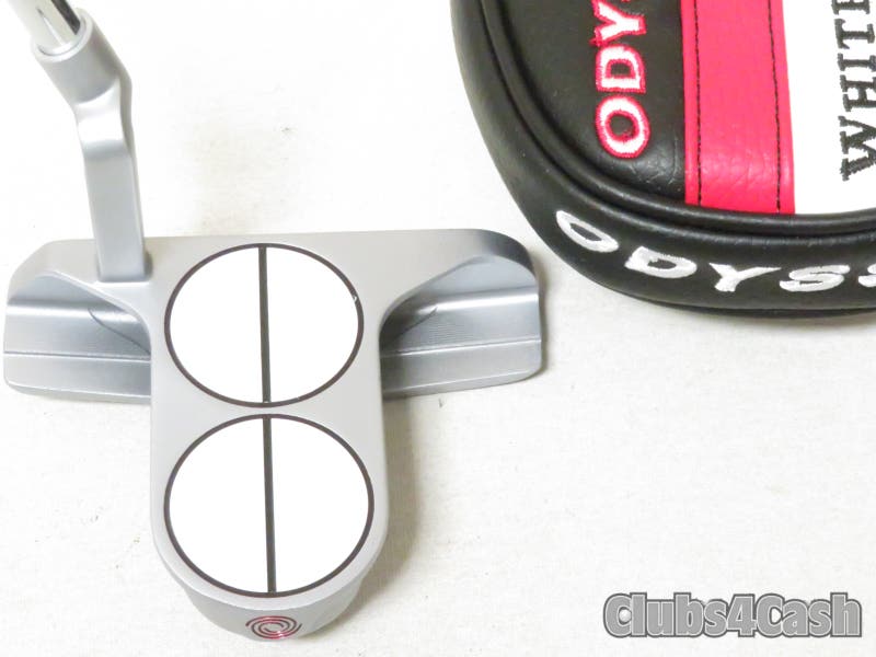 Odyssey White Hot OG 2-Ball Blade Putter Tour lined Plumbers Neck