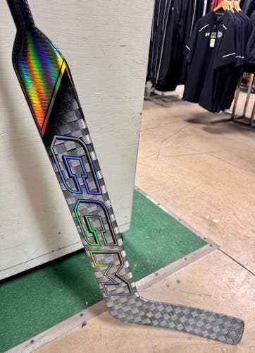 Grey Senior CCM Vizion Regular Goalie Stick 26" P1 Square Toe Paddle (New)