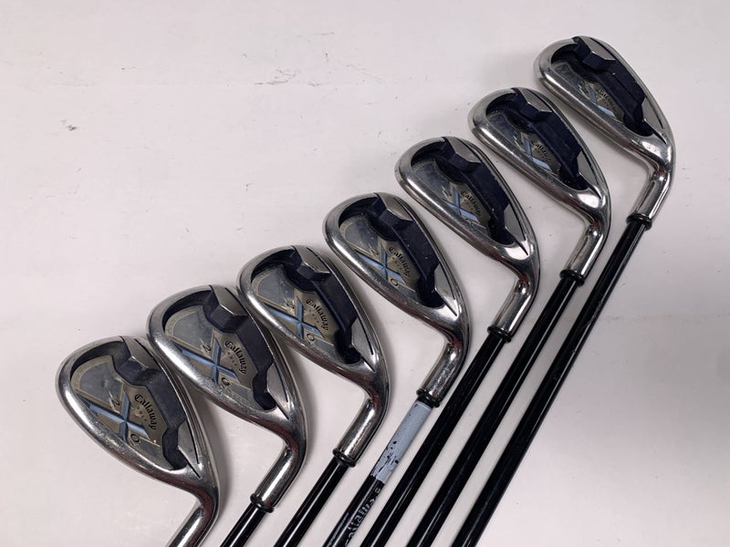 Callaway X-20 Iron Set 5-PW+SW 45g Ladies Graphite Womens RH