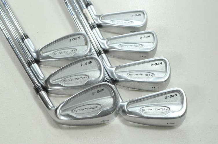Nicklaus NPS-2 4-PW Iron Set Regular Flex Right Steel # 210838
