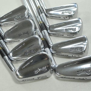 Dunlop Maxfli Australian Blade 3-PW Iron Set Senior Flex Rifle 4.5 Steel #210921