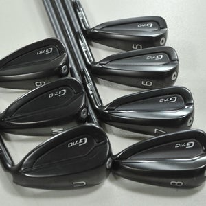 Ping G710 5-W,UW Iron Set Regular Flex Right Alta CB AWT Graphite  # 210813