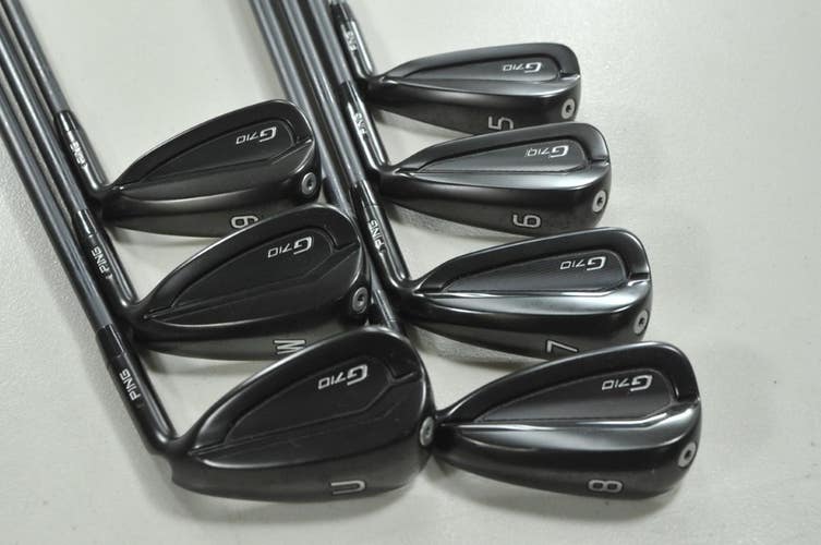 Ping G710 5-W,UW Iron Set Regular Flex Right Alta CB AWT Graphite  # 210813