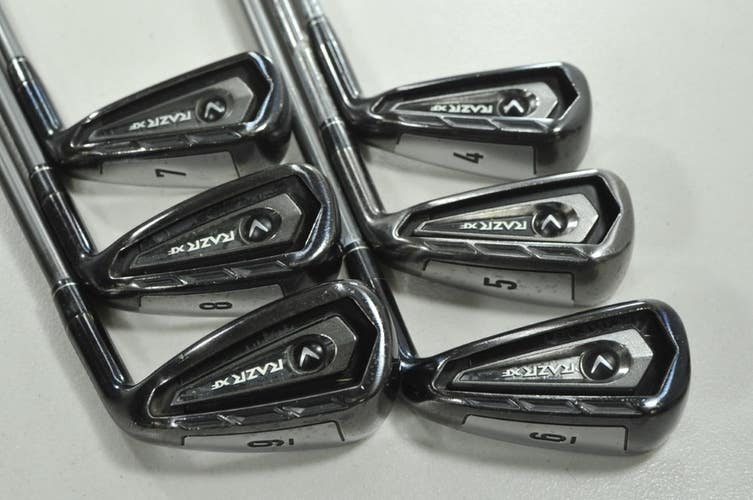 Callaway RAZR XF 4-9 Iron Set Regular Flex Right 60g Graphite (NO PW)  # 210826