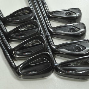 Titleist T100s/T200 2019 Limited Black 4-PW,48* Iron Set X-Stiff Steel # 210650