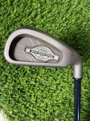 Callaway Big Bertha X-12 7 Iron Graphite RCH 99 Firm/Stiff Flex RH New Grip