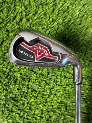Callaway 2006 Big Bertha 6 Iron Steel Shaft Uniflex Right Handed