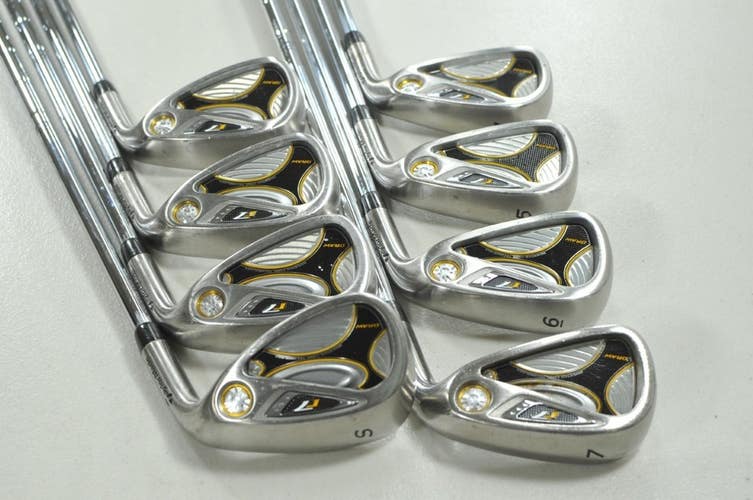 TaylorMade r7 Draw 4-PW,SW Iron Set Regular Flex Right Steel # 210823