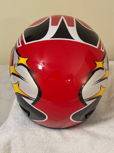 hjc cl12 helmet HJC CL-12 Fusion 2 Motorcycle Helmet Full Facemask Red Excellent Condition  Large | SidelineSwap