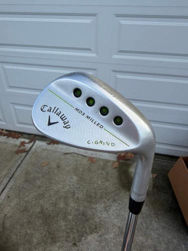 Callaway MD3 Milled Chrome C-Grind Lob Wedge 58 / 8 Wedge Flex 35
