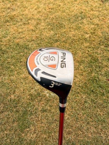 Ping G10 3-Wood 15.5 TFC 129 Regular Flex 42.5 +HC NICE