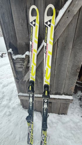 Fischer RC4 WC GS 175 cm Racing Skis Max Din 12 (Used)