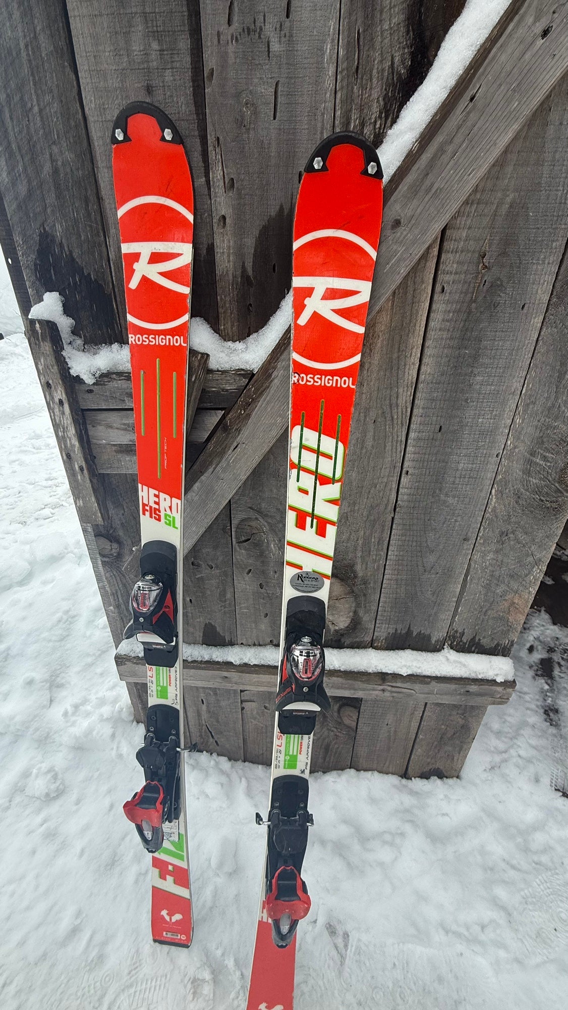 157 FIS Factory SL skis | SidelineSwap | Buy and Sell on SidelineSwap