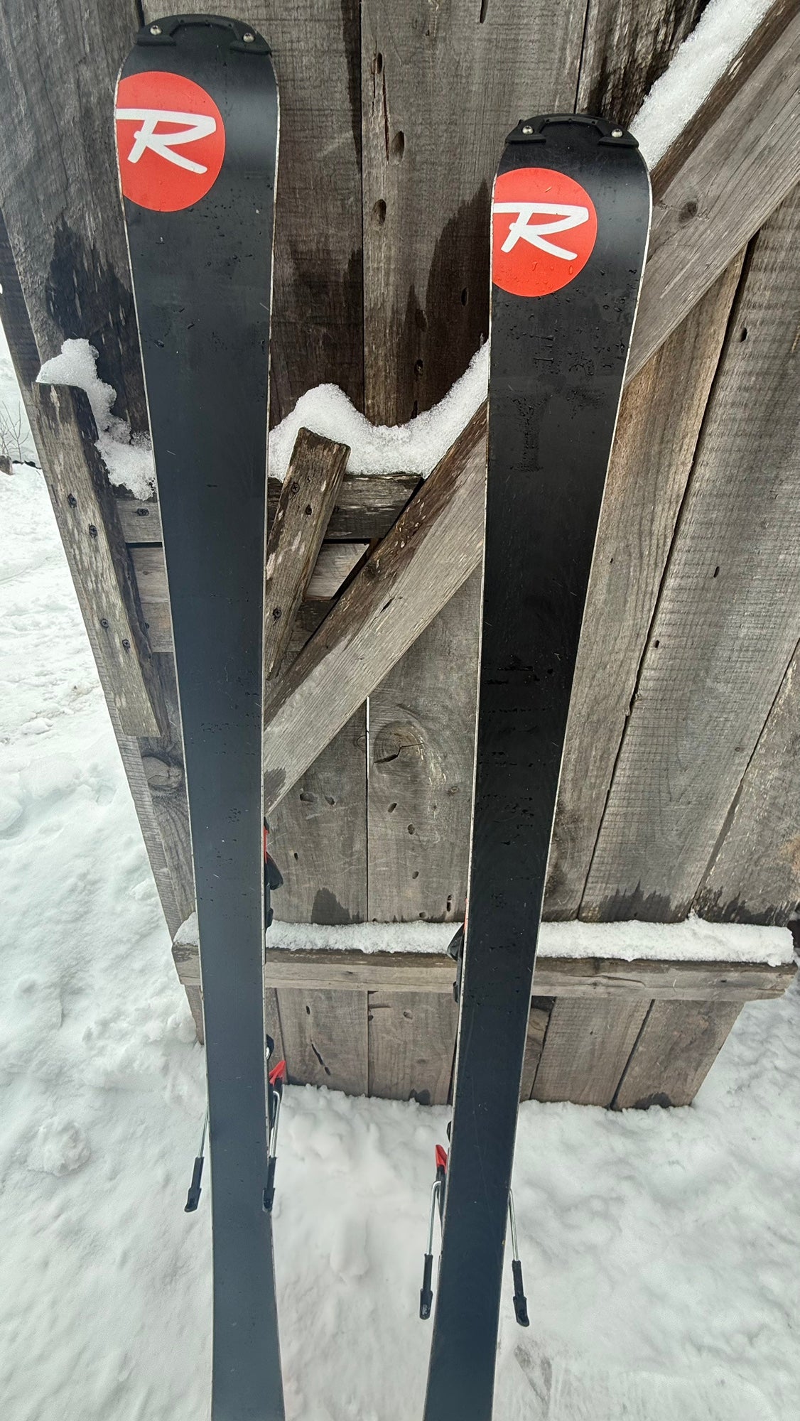 Rossignol Hero SL FIS 157 cm Skis with brand new Look bindings