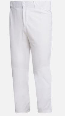 Adidas Men's Large White Icon Pro Open Hem Baseball Game Pants (New)