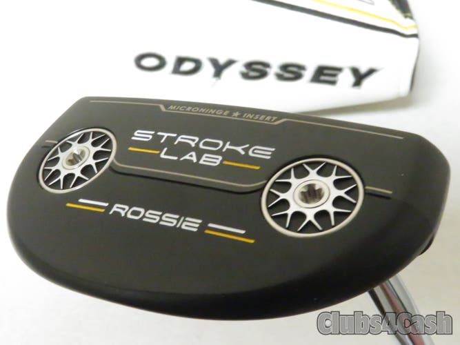 Odyssey Stroke Lab Black ROSSIE Putter 35" +Cover ... MINT