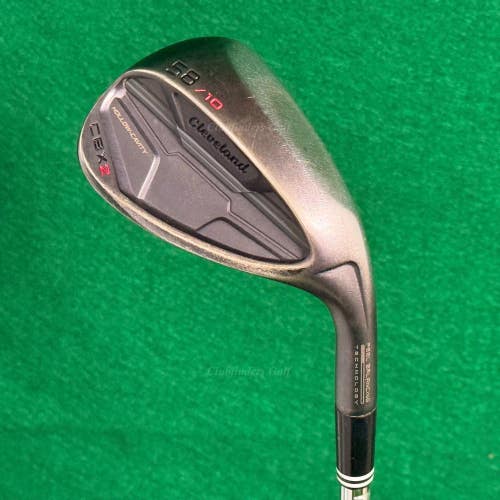 Cleveland CBX 2 Black 58-10 58 Lob Wedge Dynamic Gold 115 Steel Wedge Flex