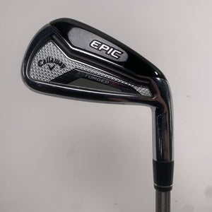 Callaway EPIC Forged Single 7 Iron AeroTech SteelFiber FC90 F4 Stiff RH +1/2''