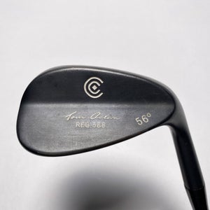 Cleveland 588 Black Melonite Wedge 56* True Temper Dynamic Gold Wedge Mens RH