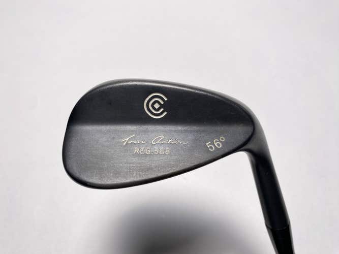 Cleveland 588 Black Melonite Wedge 56* True Temper Dynamic Gold Wedge Mens RH