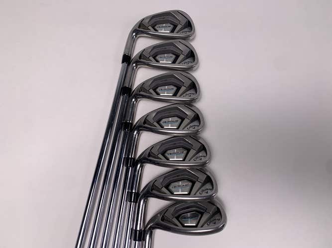 Callaway Rogue Iron Set 5-PW+SW True Temper XP R300 95g Regular Steel Mens LH