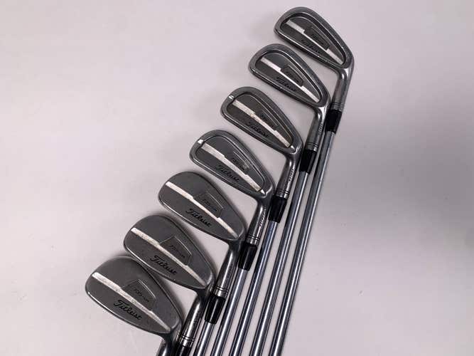 Titleist 735 CM Chrome Iron Set 3-PW Project X Rifle Stiff Steel RH NO 7 IRON